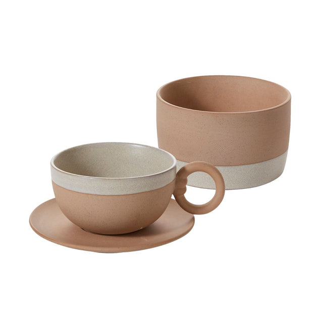 Maplewood Ceramic Bowl & Mug Homeplistic