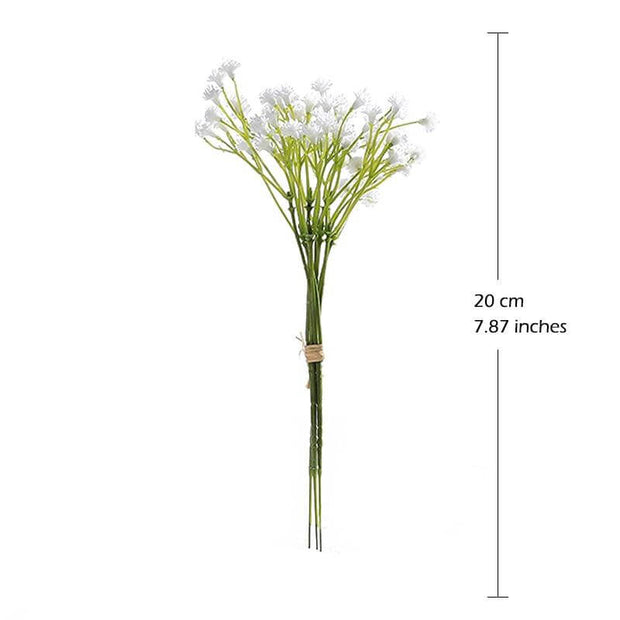 Artificial Flowers Baby's Breath Bouquet Homeplistic