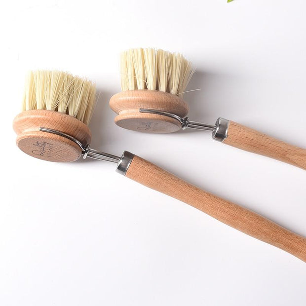 Dish Brush Natural Wood Dish Brush Homeplistic