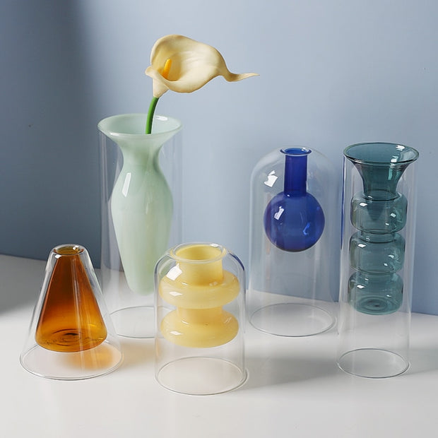 Vases Groovy Glass Vases 2.0 Homeplistic