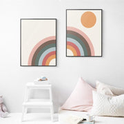 Canvas Prints Sunny Rainbows Canvas Prints Homeplistic