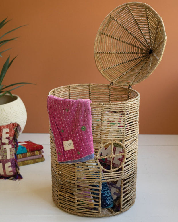 Storage Baskets Home Sweet Home Seagrass Basket Homeplistic