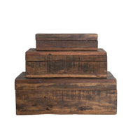 Decorative Box Heath Reclaimed Wood Boxes Homeplistic