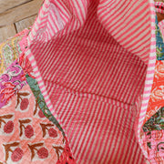 Day Trip Duffle: Pinkalicious Quilted Block Print Homeplistic