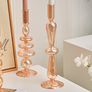 Candle Holders Champagne Glass Taper Candle Holders Homeplistic