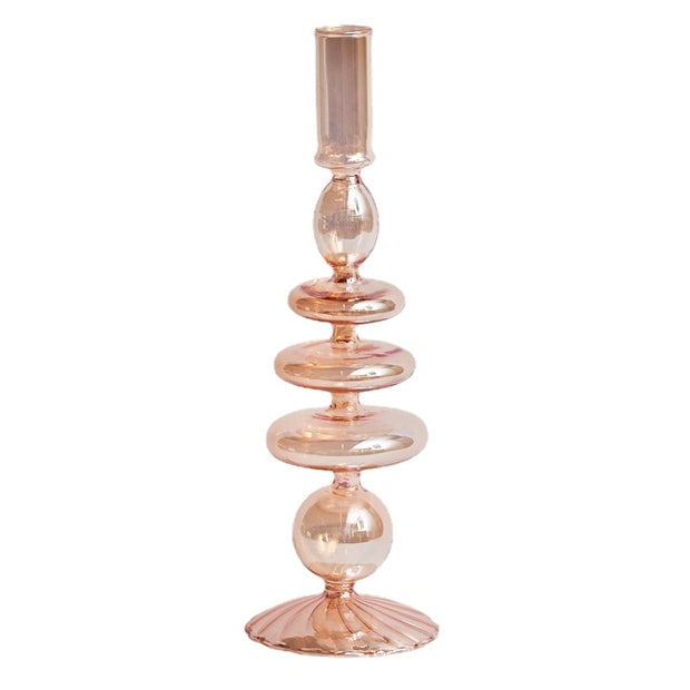 Candle Holders Champagne Glass Taper Candle Holders Homeplistic