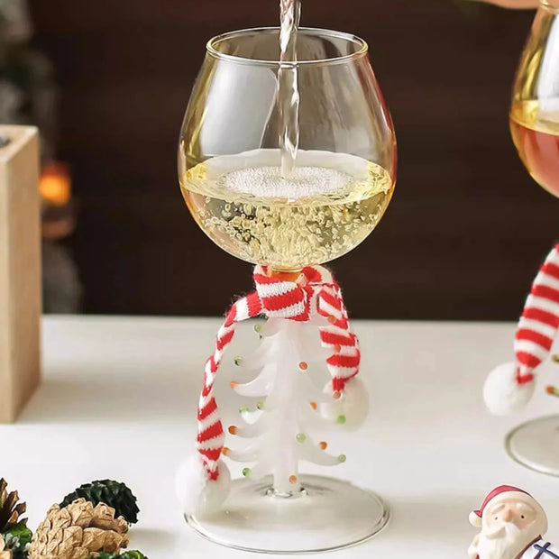 Wine Glass North Pole Wine Glasses Homeplistic