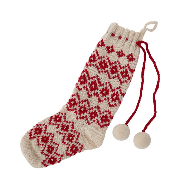 Christmas Decor Sweater Knit Stocking Homeplistic