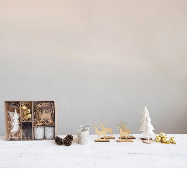 Christmas Decor Get Festive Kit - Decor Set of 18 Homeplistic