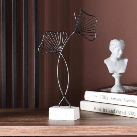 sculpture Gingko Leaves Sculpture Homeplistic
