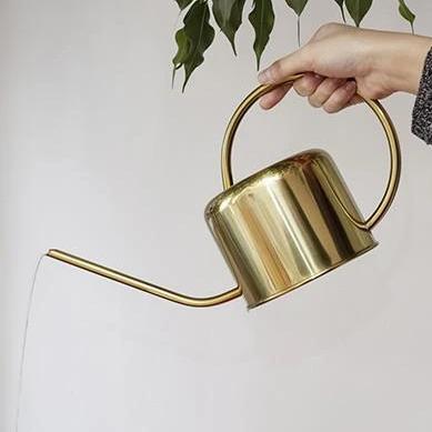 Watering Can Golden Vintage-Inspired Watering Can Homeplistic