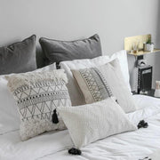 Pillow Covers Jaclyn Tassel Pillow Cover Homeplistic