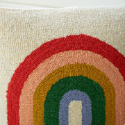 Pillow Rainbow Hand-Hooked Pillow Homeplistic