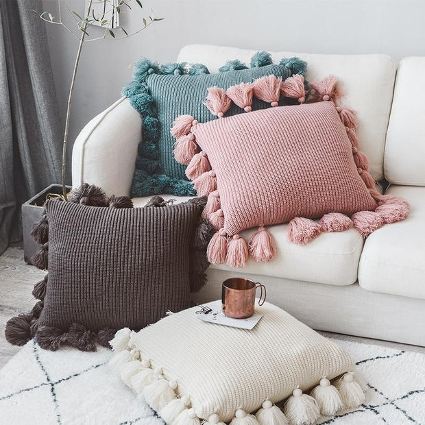 Pillows Olivia Knit Pillows Homeplistic