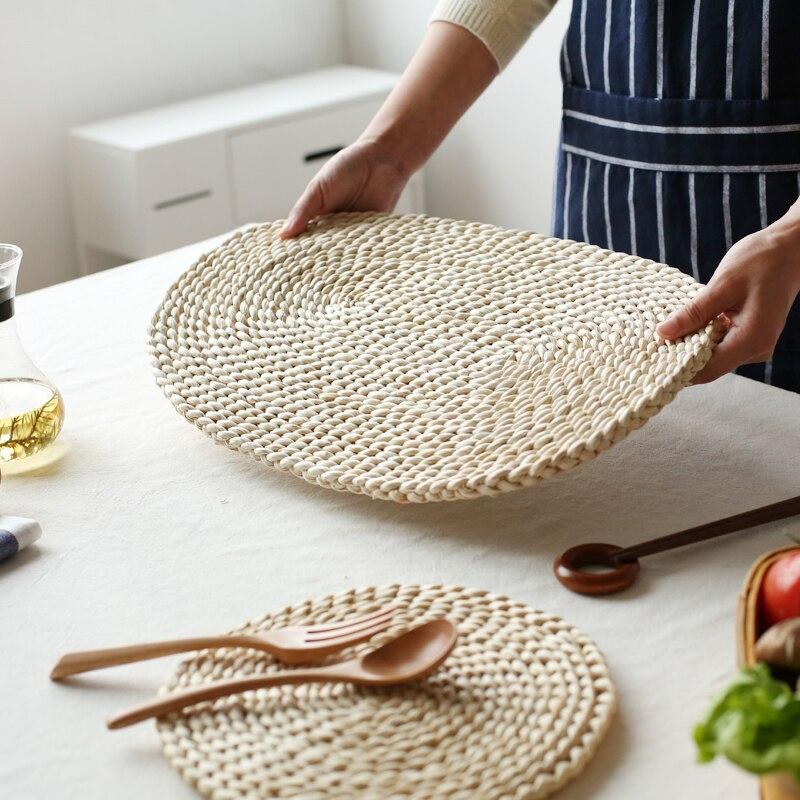 Round Woven Placemats & Coasters – Homeplistic