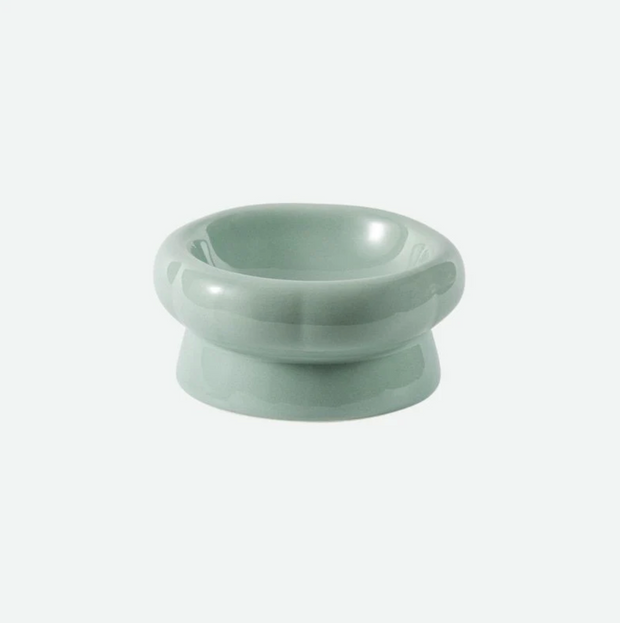 Jade Ceramic Pet Food Water Bowls Homeplistic