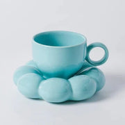 Mugs Bree Flower Cup + Saucer Set Homeplistic