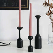 Candlestick Holder Abrielle Geometric Candlestick Holders Homeplistic