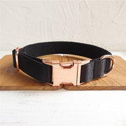 Pet Collar Rose Gold Personalized Collar & Set Homeplistic