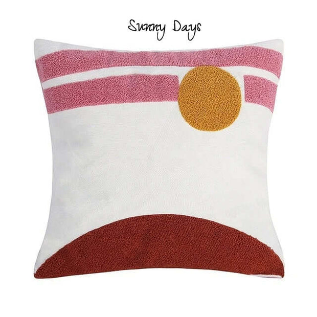 Pillow Covers Abstract Sunset Pillow Covers Homeplistic