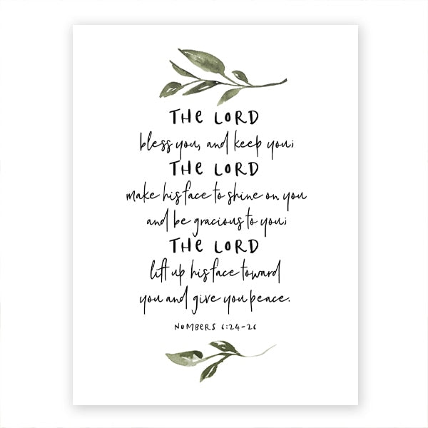 Canvas Prints The Blessing Print Homeplistic