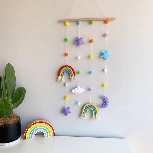 Inez Rainbow Wall Hanging