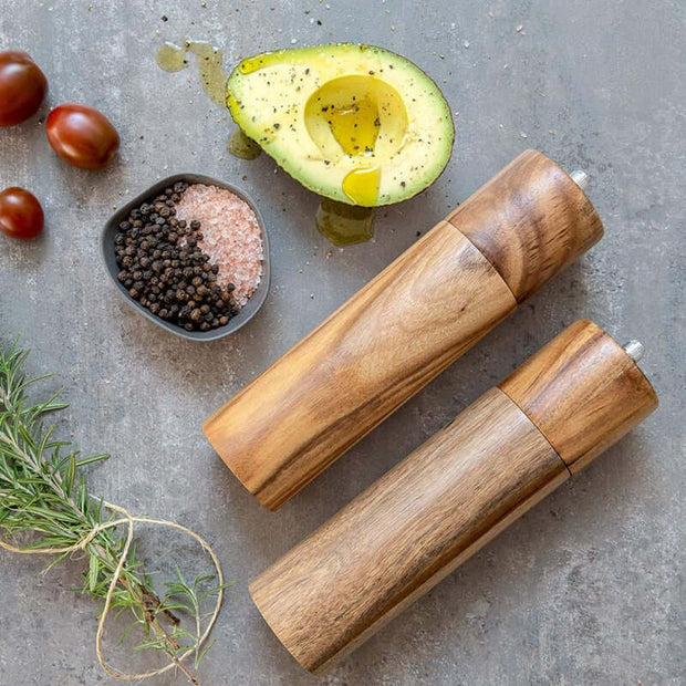 1 grinder only ACACIA Mill Small Salt and Pepper Grinder