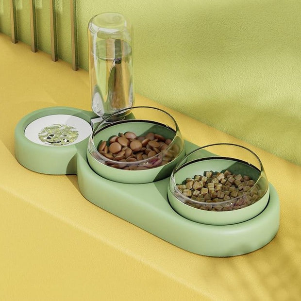 Dog Bowls Pet Infinity2 Food + Water Bowl Homeplistic