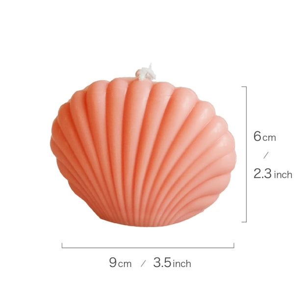 Decorative Candle Shell Candle Homeplistic