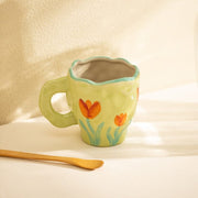 Mugs Springtime Handmade Pottery Homeplistic