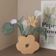 Faux Flowers Tropical Everlasting Paper Flowers Homeplistic