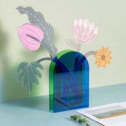Vases Dex Rainbow Acrylic Vases Homeplistic
